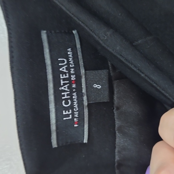 Le Chateau Black Skirt Size 8 - Picture 2 of 4